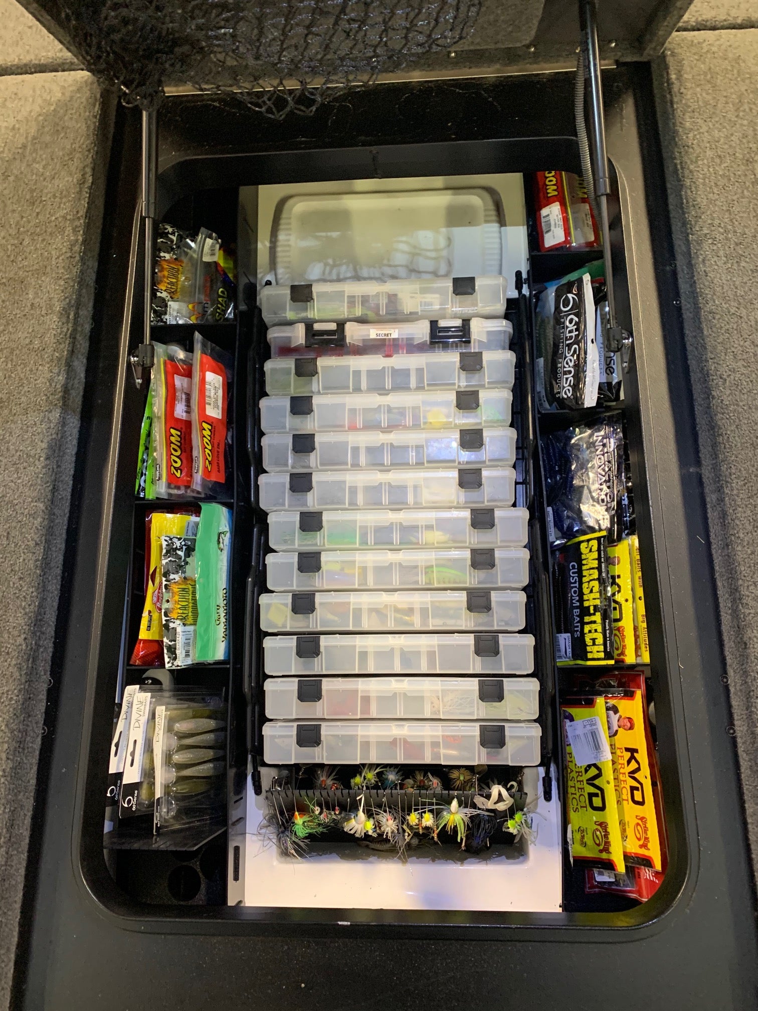 bass boat lure organizer NPDRANG0028 2015-2021 Ranger Z521 C/L FRONT DECK CENTER COMPARTMENT TACKLE STORAGE TRAY SYSTEM The Boat Outfitters Nitro Z20 Center Tackle Organizer maximizes fishing efficiency with professional Tackle organizer for 2022 AVX
