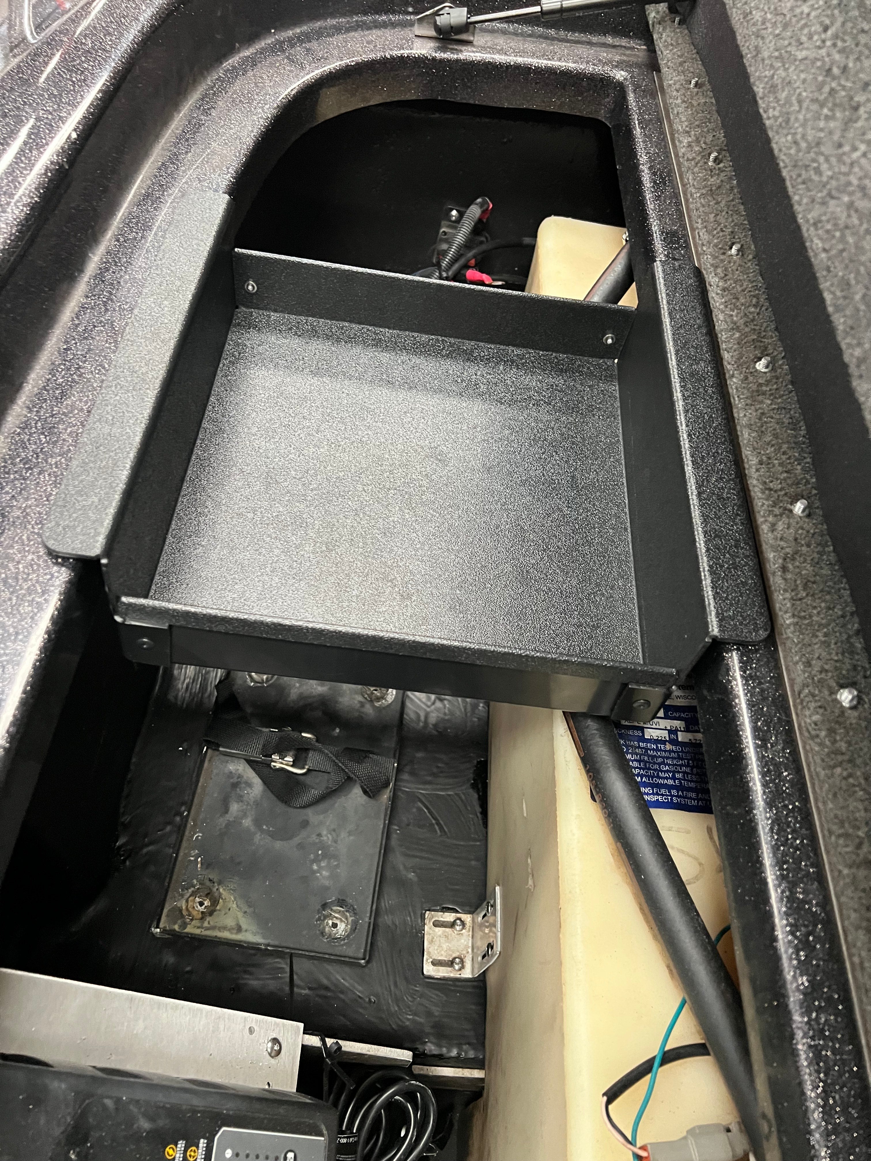 2022 Skeeter ZX150 Battery Compartment Tray – AMPD Marine
