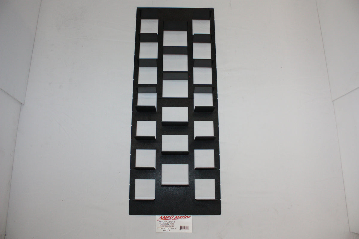 NPDFAL0012 2022 FALCON F21 PREDATOR 3700 STANDARD TACKLE TRAY RACK