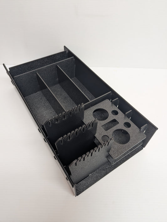 NPDEXPCOMBO7 3700 VERTICAL UNIVERSAL COMBO TRAY W/DYE HOLDER / BAIT RACK