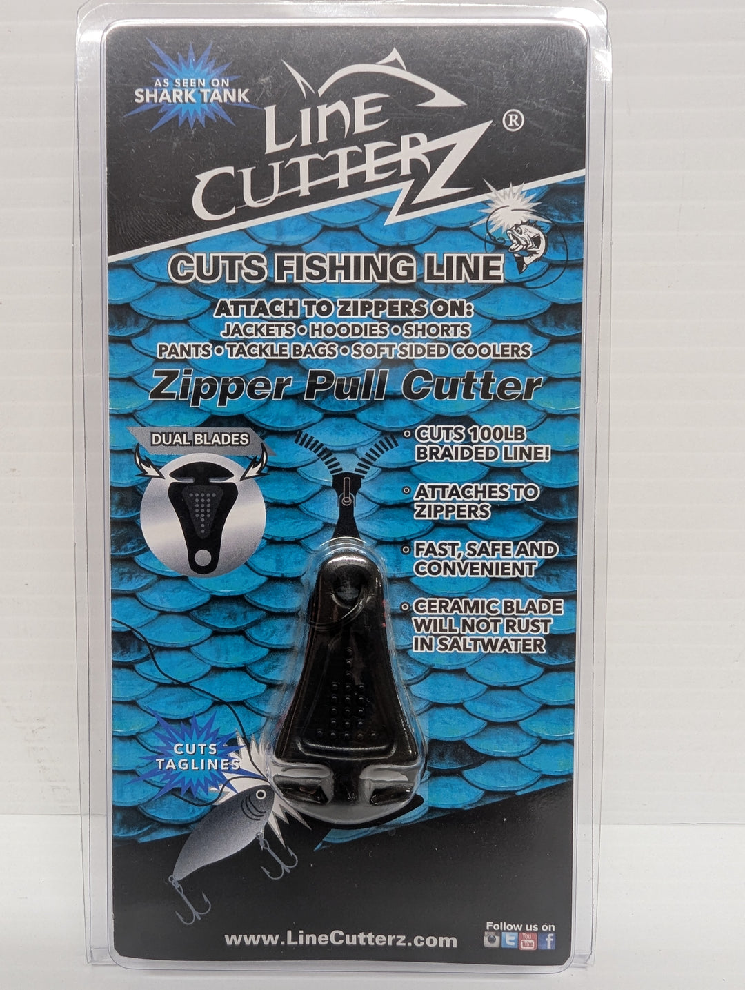 braided line for shark fishing Zipper Pull Line Cutter