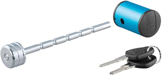 LT-23503 COUPLER LOCK (1/4" PIN, 1" TO 3" LATCH SPAN, RIGHT-ANGLE, CHROME)