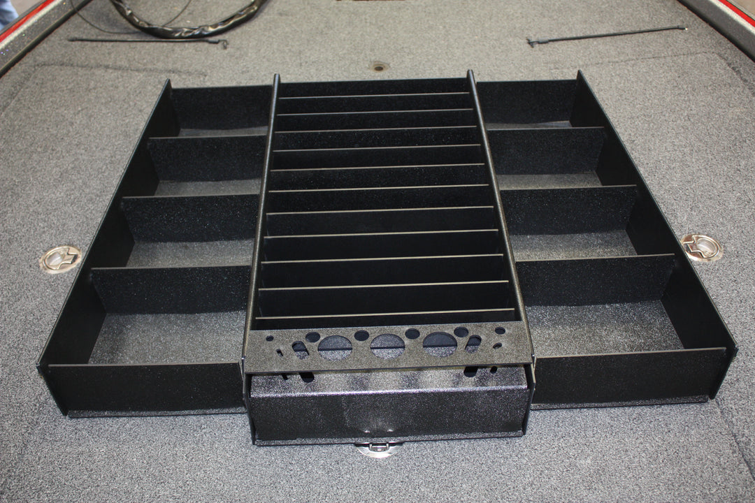 2018 Nitro Z20 Front Deck Compartment Kit — 12 Tray + Dye Station