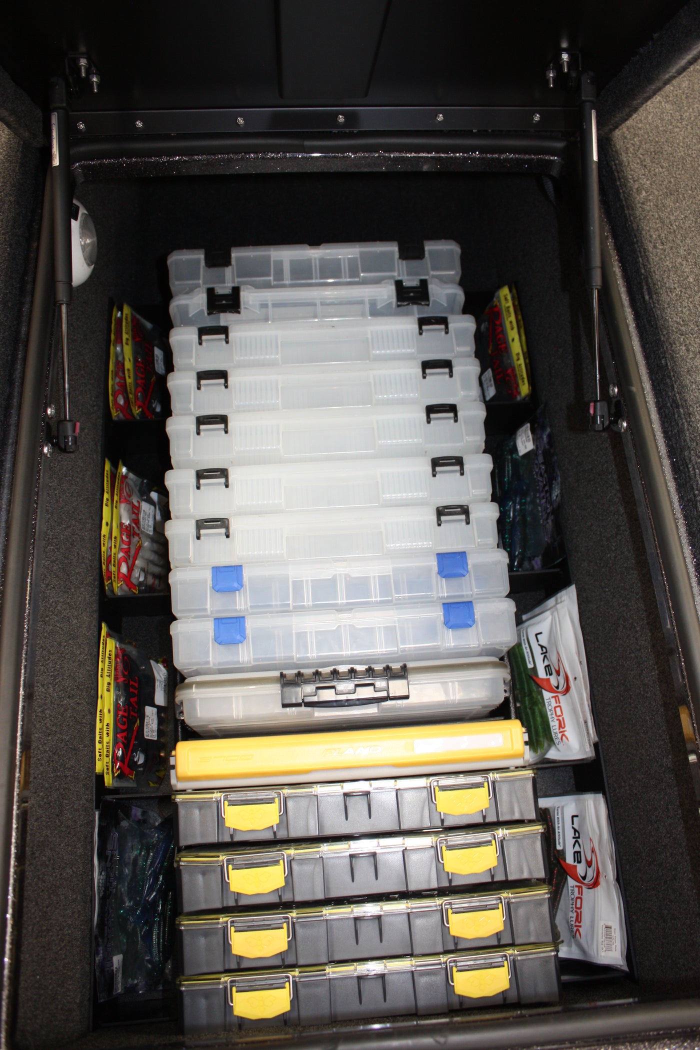 bullets in tackle box 179PCS Texas and Carolina Rig Bass Fishing Bullet Weights for Fishing Rolling Barrel Fishing Swivels Beads Rings Fishing Kit : Sports & Outdoors Plano Muskie Hang Bait Tackle Box 791502 This Tackle Box offers organized capacity for 40 baits that are up to 12 inches long as well as other accessories Flambeau Tactical Ammo Box |
