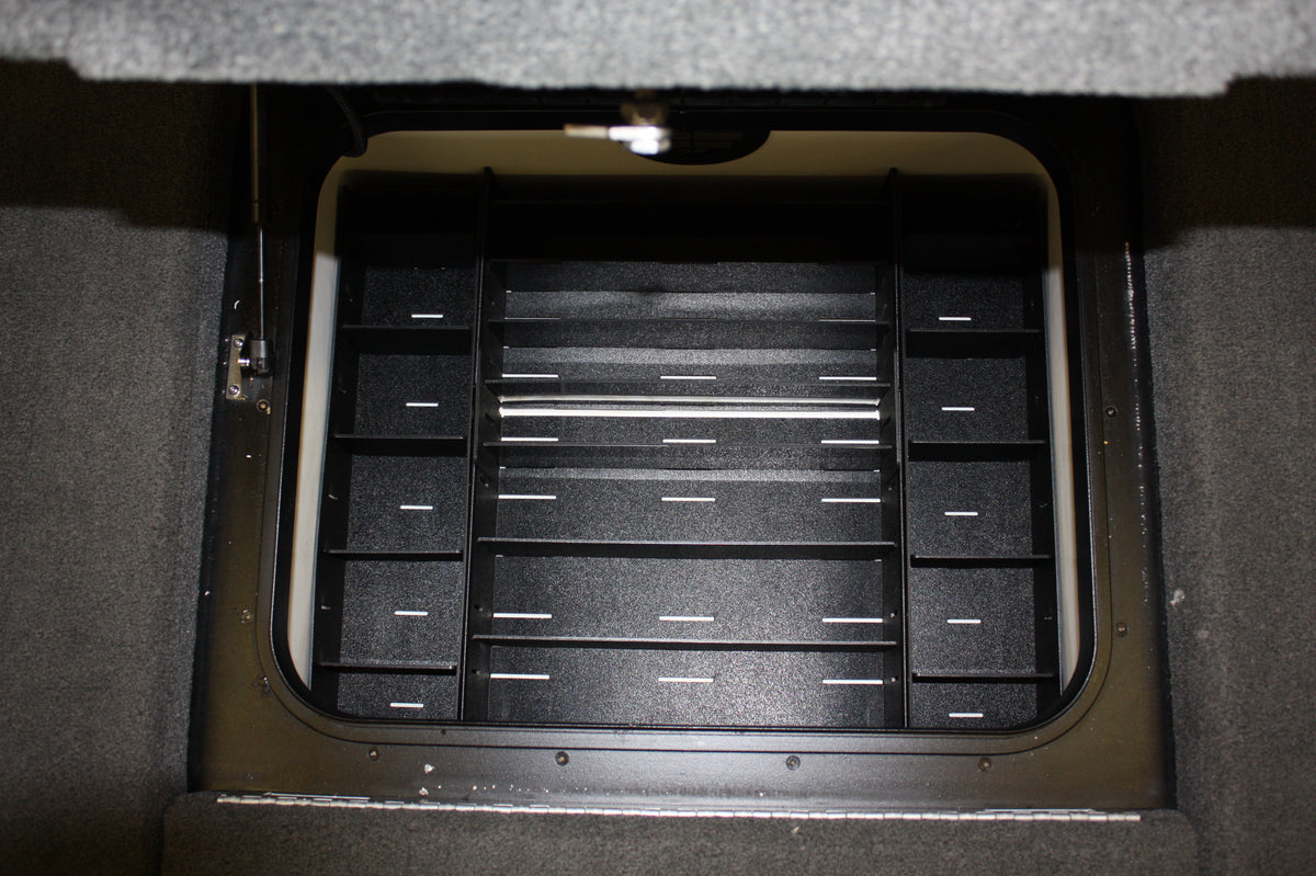 NPDSK0011 Skeeter®  2010 ZX225,2012-14 ZX20/21,2014-2016 FX21/2011 FX  FRONT COMPARTMENT 1 TRAY SYSTEM