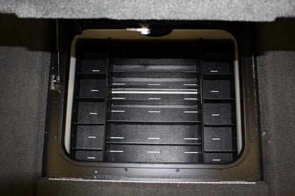NPDSK0011 Skeeter®  2010 ZX225,2012-14 ZX20/21,2014-2016 FX21/2011 FX  FRONT COMPARTMENT 1 TRAY SYSTEM