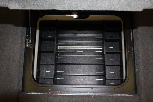 NPDSK0011 Skeeter®  2010 ZX225,2012-14 ZX20/21,2014-2016 FX21/2011 FX  FRONT COMPARTMENT 1 TRAY SYSTEM